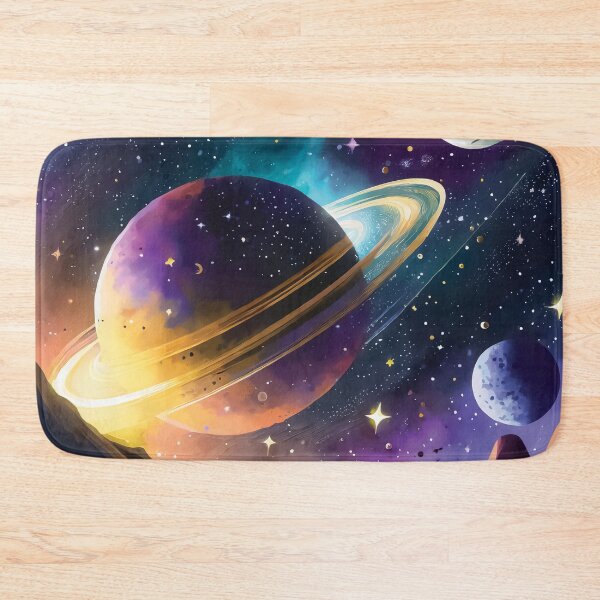 Item preview,  Space design with stars and planets. designed and sold by HEMRO.