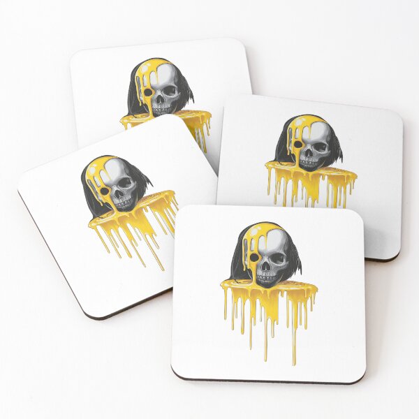 Item preview, "Melted Skull - Fading into Color" designed and sold by co-opArt.