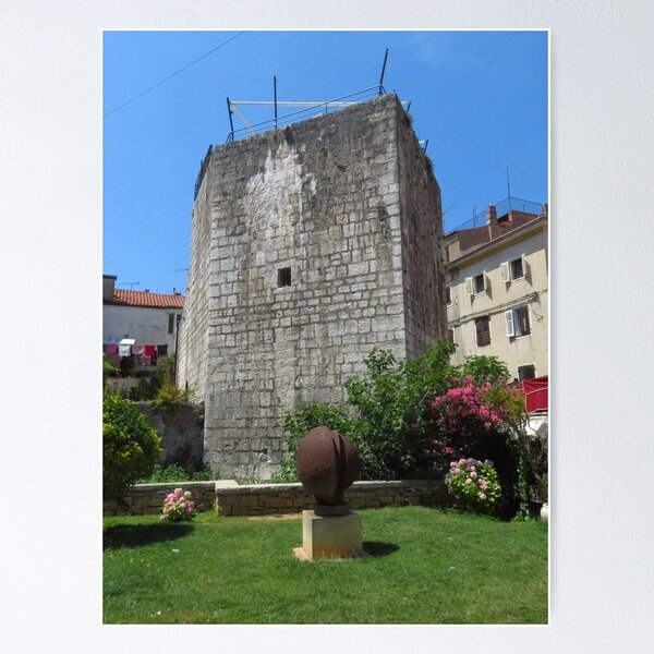 Item preview, Pentagonal Tower, Porec, Croatia designed and sold by wiggyofipswich.