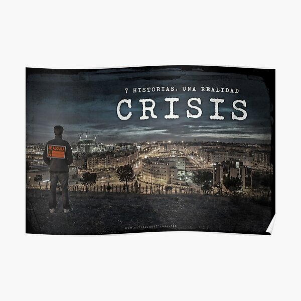 CRISIS Teaser Poster (Versión Ciudad) Póster
