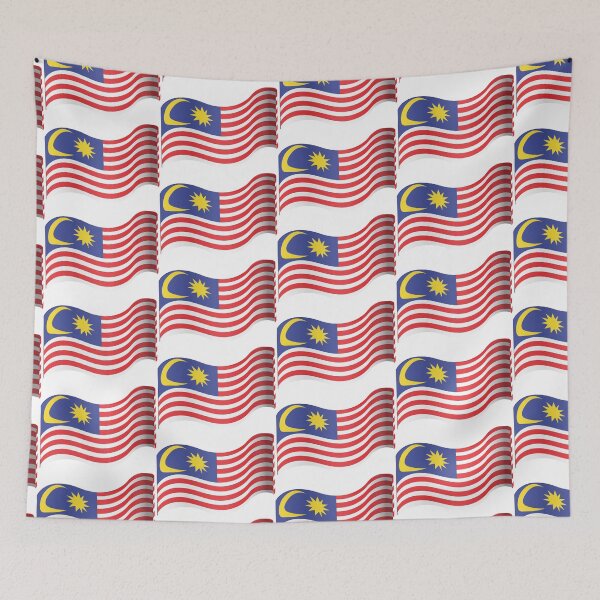 Item preview, Malaysia Flag designed and sold by HarveyHandcraftsandDesigns.