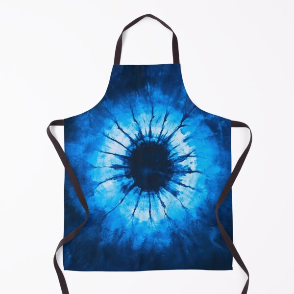 Item preview, A captivating close-up of a striking blue vortex displaying intricate patterns and textures, evoking a sense of depth and mystery. designed and sold by Jerhus.