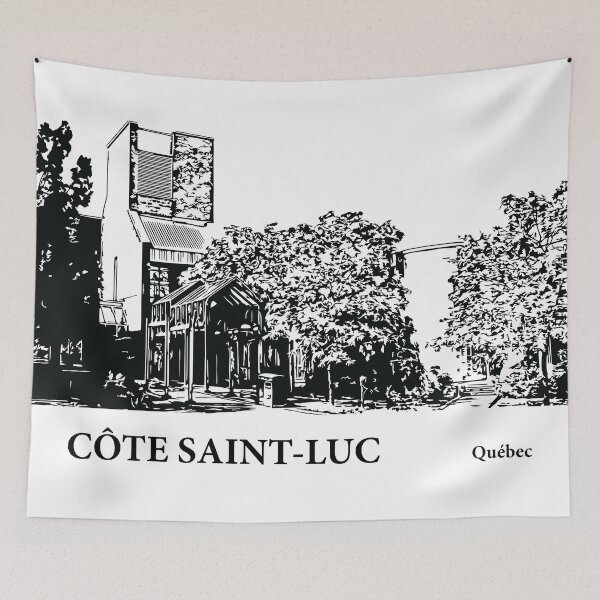 Item preview, Côte-Saint-Luc Québec designed and sold by Lakeric Cityscapes.