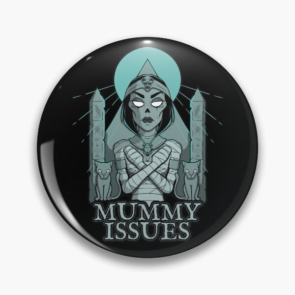 Item preview, Mummy Issues (Blue) designed and sold by JoeyDraperArt.