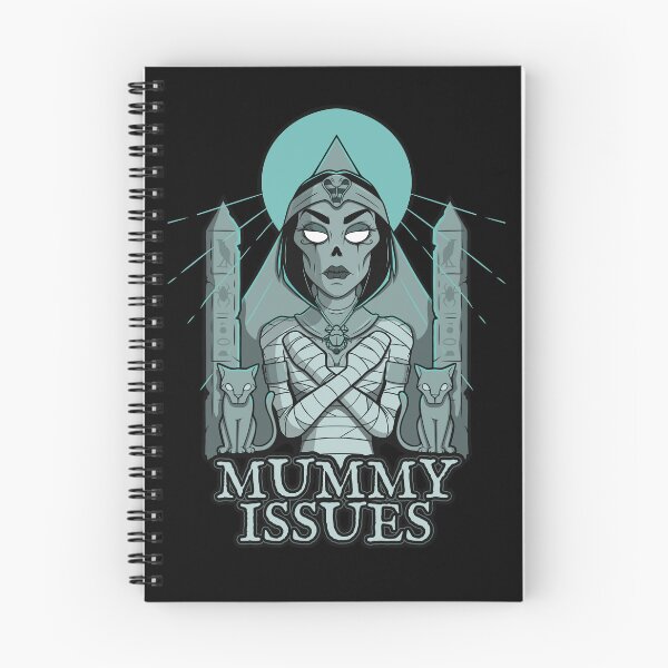 Item preview, Mummy Issues (Blue) designed and sold by JoeyDraperArt.
