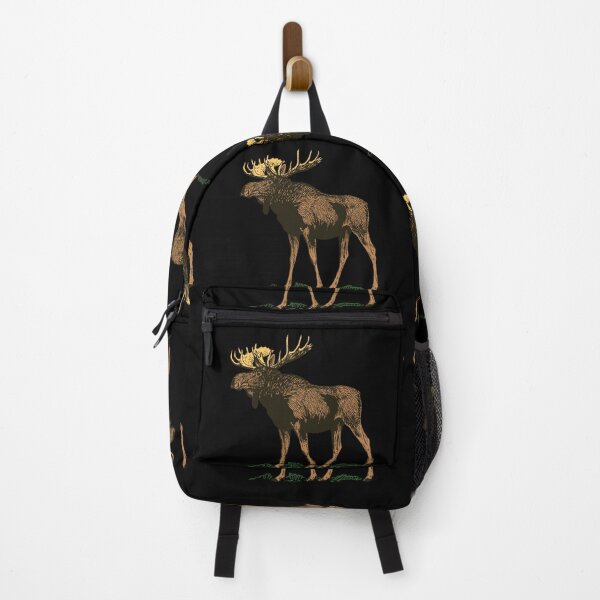Item preview, Canadian Moose designed and sold by VintageArtByIda.