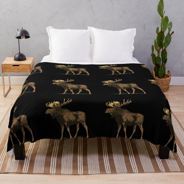 Item preview, Canadian Moose designed and sold by VintageArtByIda.