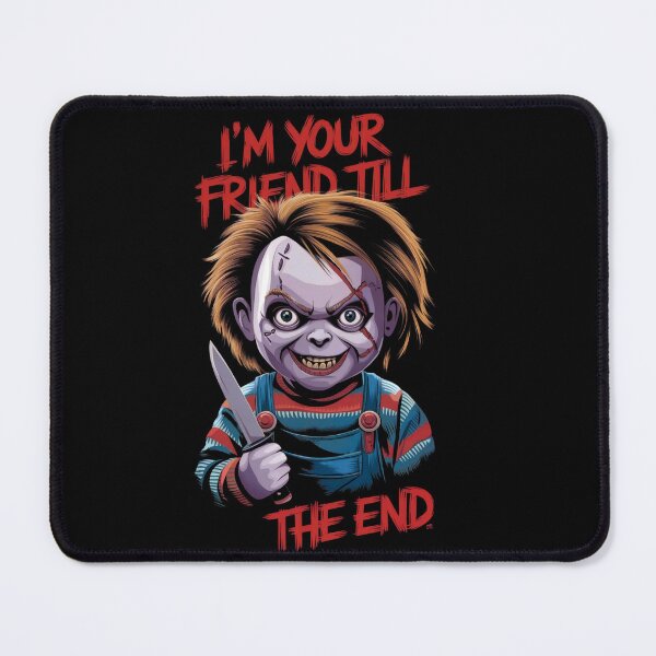 Item preview, I'm Your Friend Till The End Spooky Doll designed and sold by QueerQPaints.