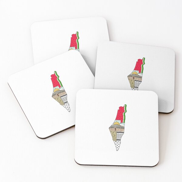 Item preview, Palestine Map  designed and sold by TulipaGraphics.