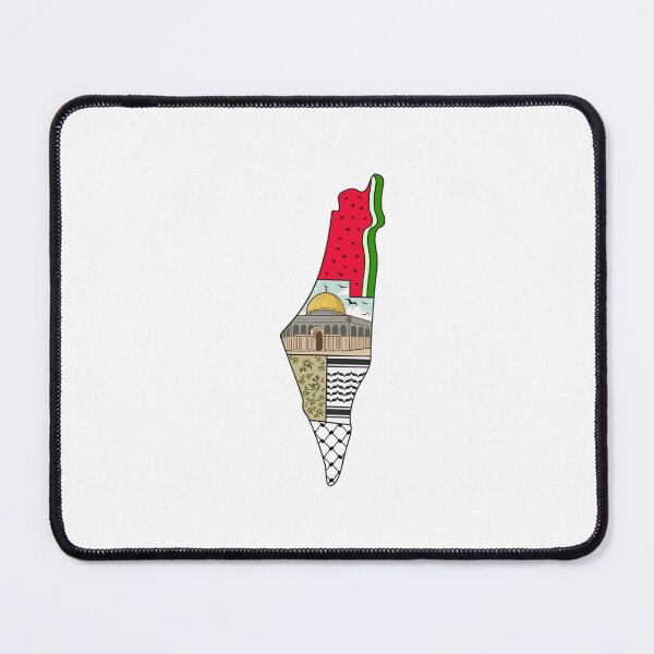 Item preview, Palestine Map  designed and sold by TulipaGraphics.