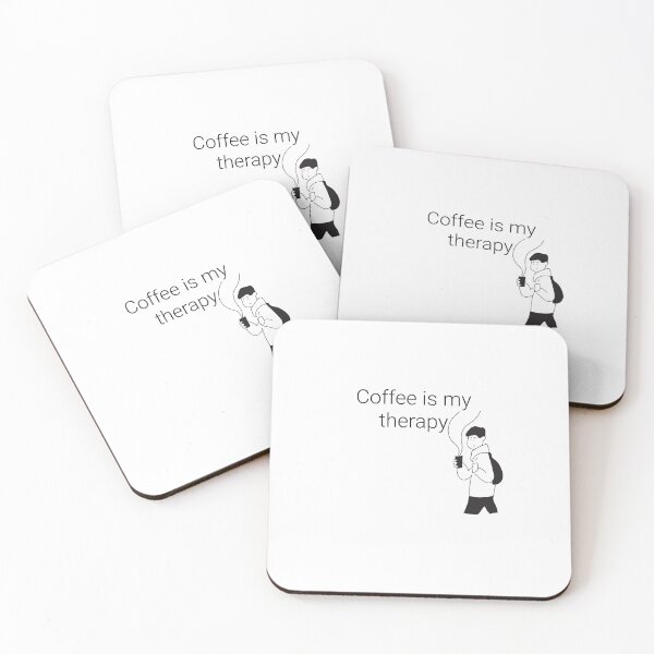 Item preview, Coffee Is My Therapy designed and sold by Monedesign.
