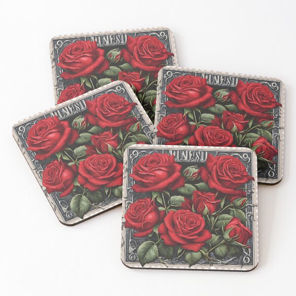 Item preview, Eternal Roses: A Postage Stamp designed and sold by Vintagestamps.