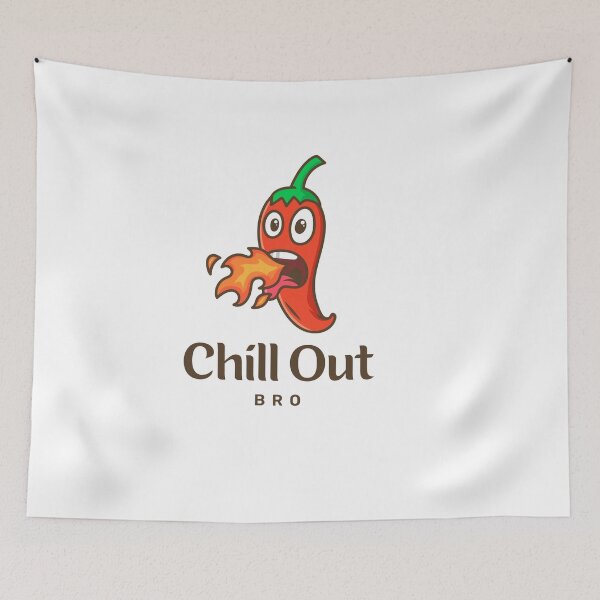 Item preview, Chill Out Bro designed and sold by FitEnvy.