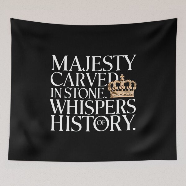 Item preview, Majesty Carved in Stone Whispers History designed and sold by artwaves.