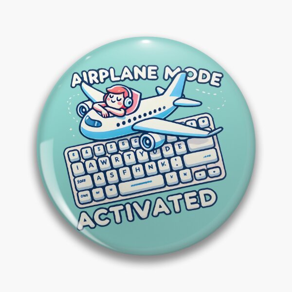Item preview, Airplane Mode Activated designed and sold by Caloop-designs.