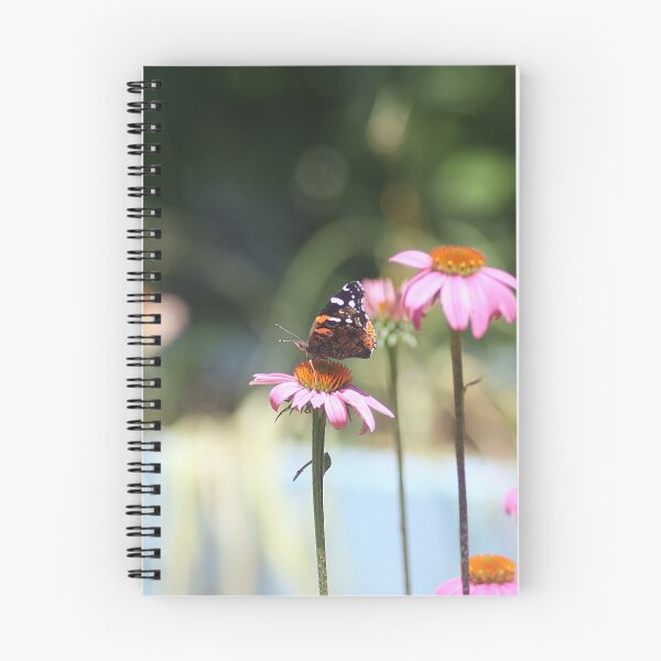Item preview, Dama americana sobre flor morada designed and sold by HematiteDesign.