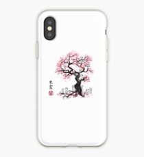 Sakura Tree Template iPhone Case