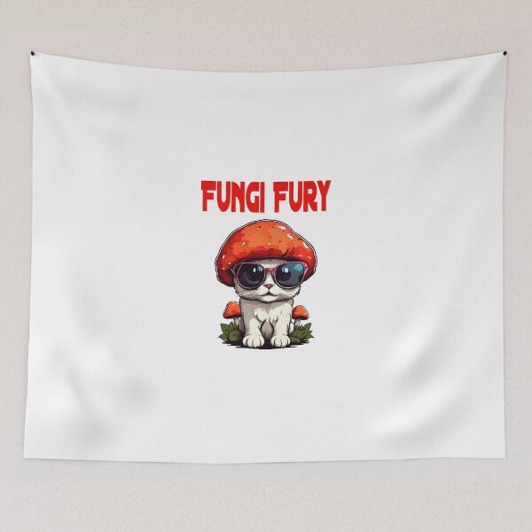 Item preview, FUNGI FURY designed and sold by RetroPop23.