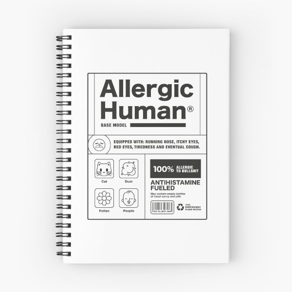 Item preview, Base Model Allergic Human® by Tobe Fonseca designed and sold by Tobe Fonseca®.