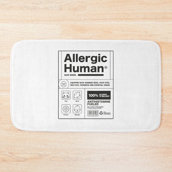 Item preview, Base Model Allergic Human® by Tobe Fonseca designed and sold by Tobe Fonseca®.