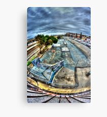 Skate Park in Freo Metal Print