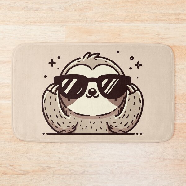 Item preview, Sloth in Swag with Sunglasses designed and sold by bhoomin7.