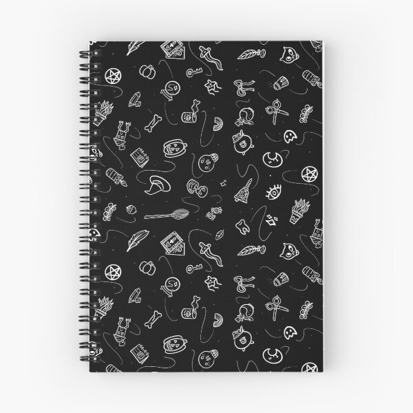Artikelvorschau, Hexen Notizbuch Miniprint entworfen und verkauft von Emroar.