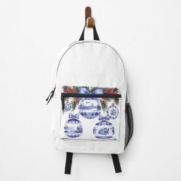 Artikelvorschau, Chinoiserie / blaue Chinoiserie / Chinoiserie Weihnachten entworfen und verkauft von Krasnovaovaova.