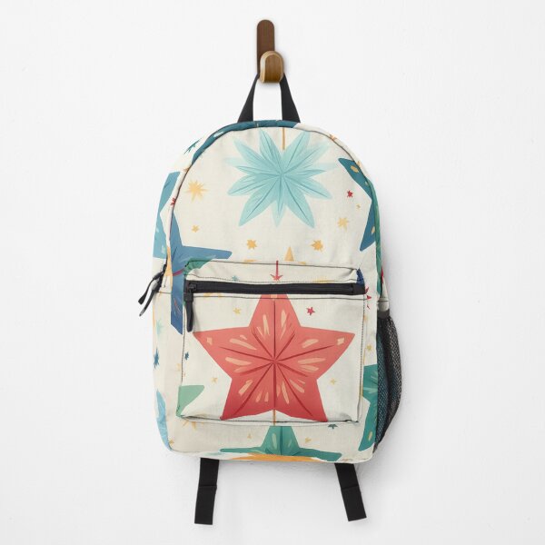 Item preview, A pattern design of soft, watercolor-style Christmas stars in gentle hues of blue, green. designed and sold by HEMRO.