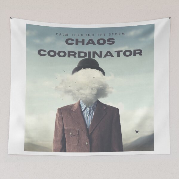Item preview, CHAOS COORDINATOR: CLAM THROUGH THE STORM designed and sold by FitEnvy.