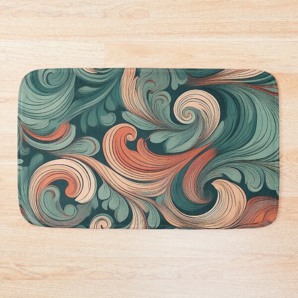 Item preview, A timeless swirl pattern design with intricate, flowing lines and ornate details. designed and sold by HEMRO.