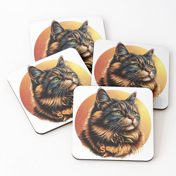 Item preview, Poster Prints T-Shirt Design - Cat Breeds: Somali designed and sold by ForeverPrintsOK.