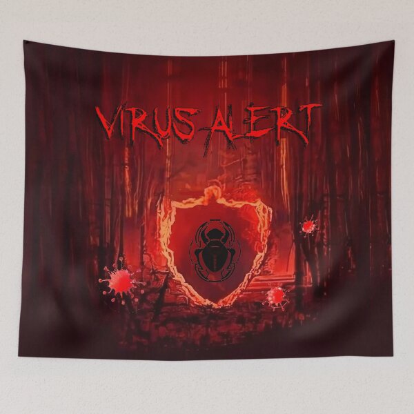 Item preview, Virus alert designed and sold by quasartphil.