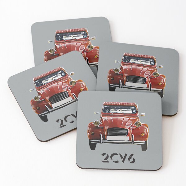 Item preview, Red 2CV Classic Car T Shirt designed and sold by WheresTheTShirt.