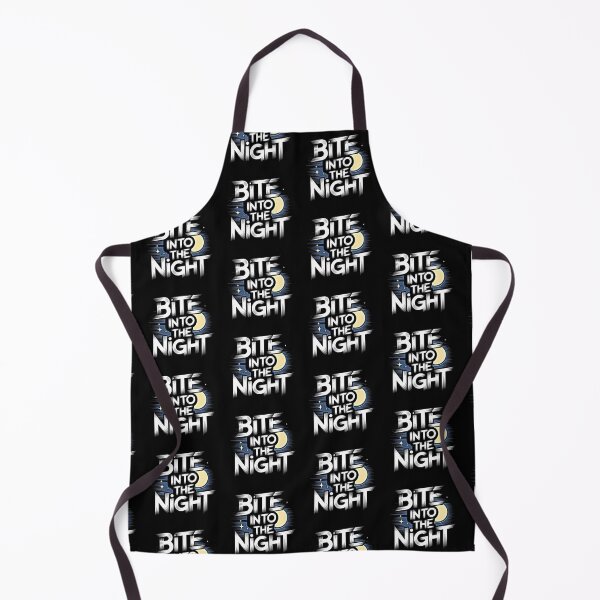 Item preview, Bite Into the Night Typography designed and sold by artwaves.