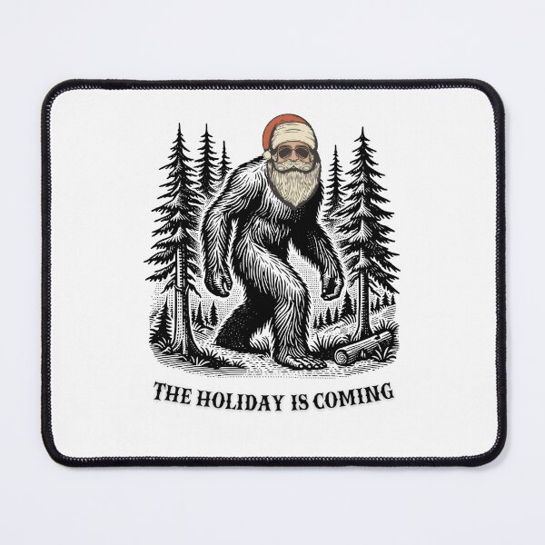 Item preview, Santa Yeti - The Holiday Is Coming designed and sold by GorinART.