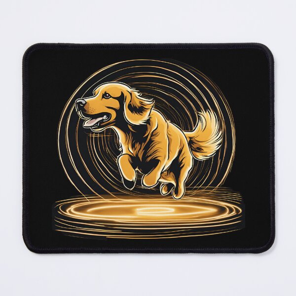 Item preview, Cute golden retriever flying dog designed and sold by Golden-Heaven.