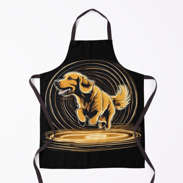 Item preview, Cute golden retriever flying dog designed and sold by Golden-Heaven.