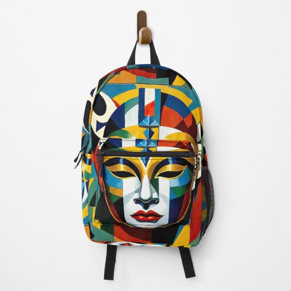 Item preview, Venetian Masquerade, Venice Masks Collection Cubism Art No:4 designed and sold by SofyaliArt.