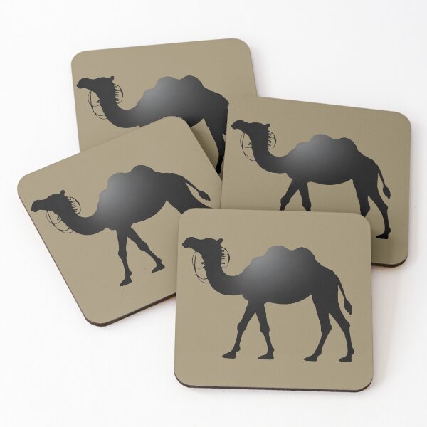 Item preview, Elegant Camel Silhouette - Desert Nomad T-Shirt designed and sold by Ekramul Haque.