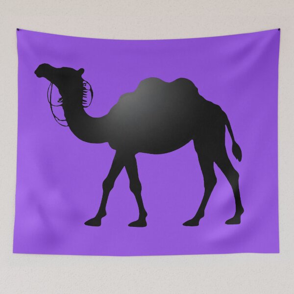 Item preview, Elegant Camel Silhouette - Desert Nomad T-Shirt designed and sold by Ekramul Haque.