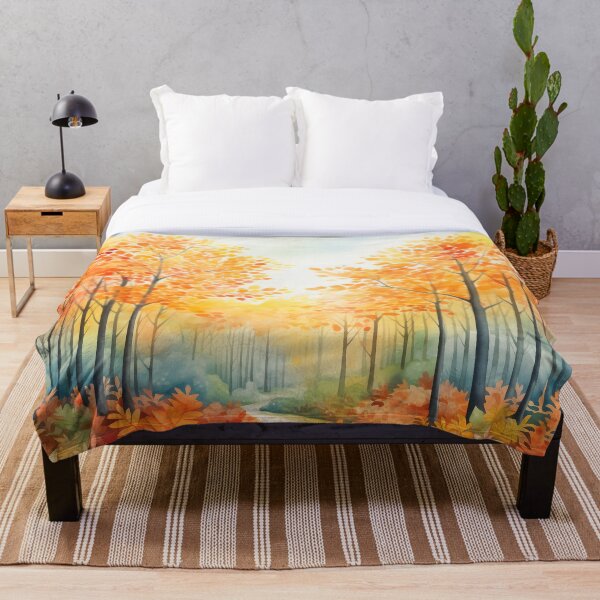 Aperçu de l'œuvre Aquarelle d'humeur automnale #11 créée et vendue par NatureSight.