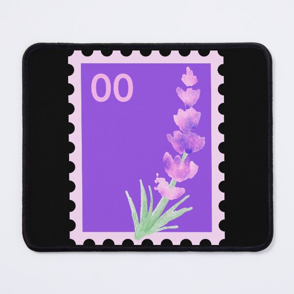Item preview, Pink Watercolor Flower Painting Stamp designed and sold by AveryZi.