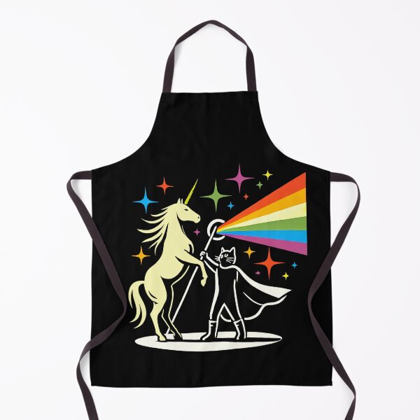 Item preview, funny Fantasy Horse and Cat Rainbow for kids and adults designed and sold by DrawHandArt.