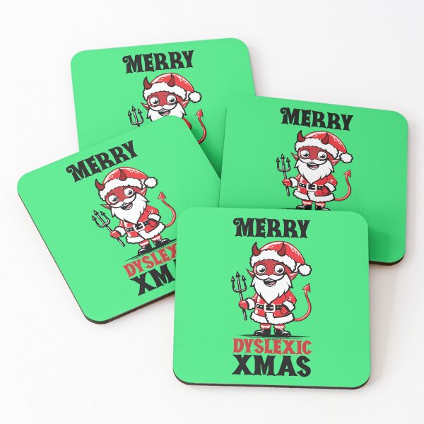 Item preview, Merry Dyslexic Xmas designed and sold by OneLittleCrow.