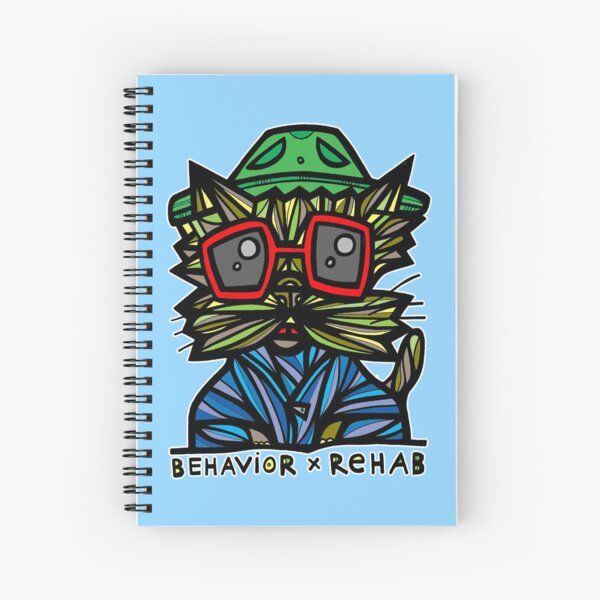 "Behavior Rehab" Spiral Notebook