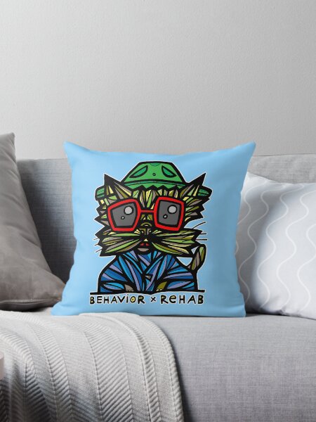 "Behavior Rehab" Throw Pillow