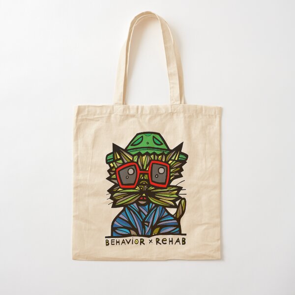 "Behavior Rehab" Cotton Tote Bag