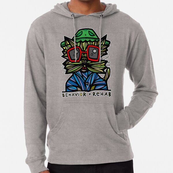 "Behavior Rehab" Lightweight Hoodie