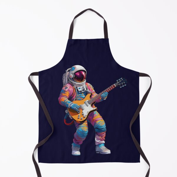 Item preview, Cosmic Jam: Astronaut Playing Guitar Space Art designed and sold by Wanderlust77.